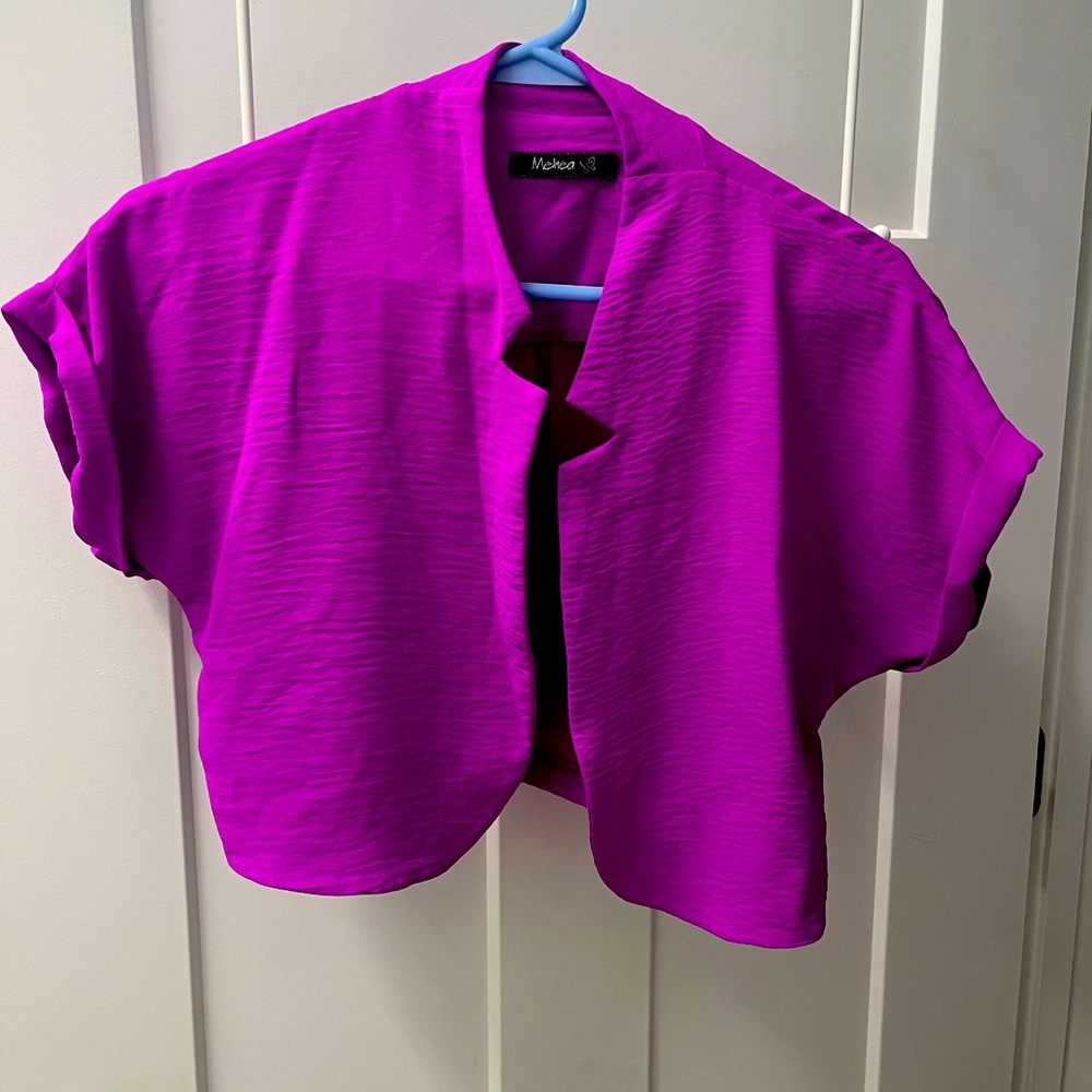 Magenta Cropped Top size small